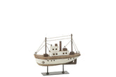 Boot Op Voet Paulowni Nat/Wit S (18X4,5X15Cm) - (50181)